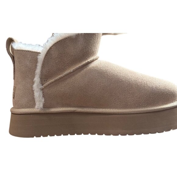 Koolaburra by UGG Ultra Mini Platform Sand Boot Women’s 10 - Picture 9 of 16